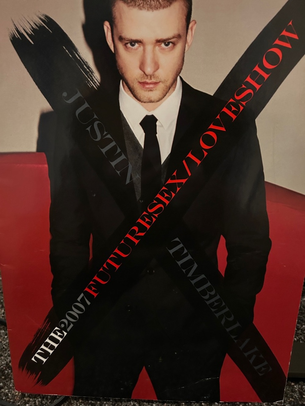 Justin Timberlake 2007 FutureSexLoveShow Tour Program Concert Book.